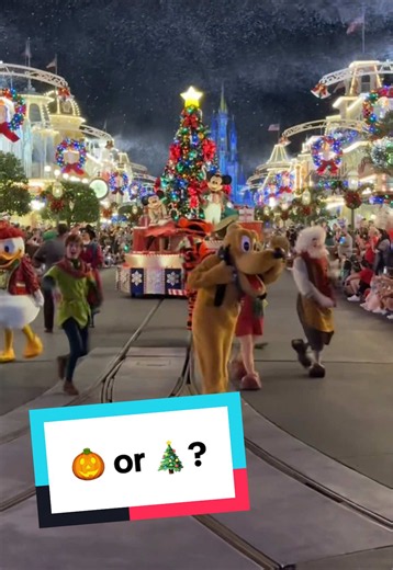 Disney Holiday Seasons: Halloween or Christmas at the Parks?