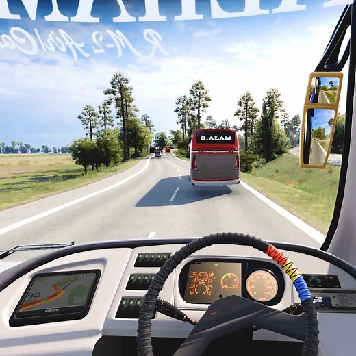 Ultra Realistic Bus Simulation Game | ExploreMahdi