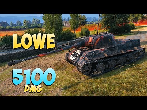 Lowe - 7 Kills 5.1K DMG - Difficult battle! - World Of Tanks