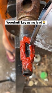 1.1M views · 3.2K reactions | Woodruff key using lead‍ #fypシ゚viralシ #reelsviralシ #viralreelsシ #bossawin #mechanic #tricks #racing #fblifestyle #legendary #fblifestylechallenge | Boss Awin | Facebook
