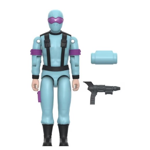 G.I. Joe ReAction+ Wave 06 - Snake Eyes (Red Glow Crystal Poison) | Zavvi UK