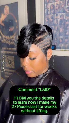 Tired of your 27 Piece Quick Weaves lifting??? Learn my Prep Process comment “LAID” in the comments!