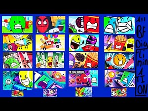 All Bfdia Elimination screens (BFDIA 23)