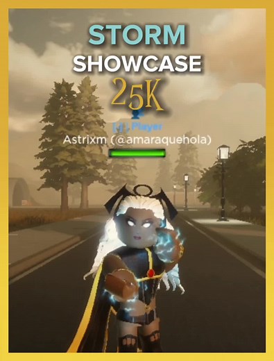 Goddess Storm Showcase in Marvel New Journey