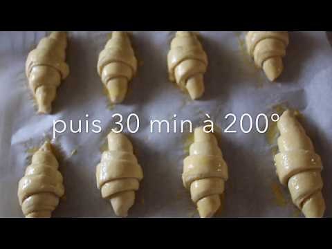 croissants au beurre recette facile et rapide