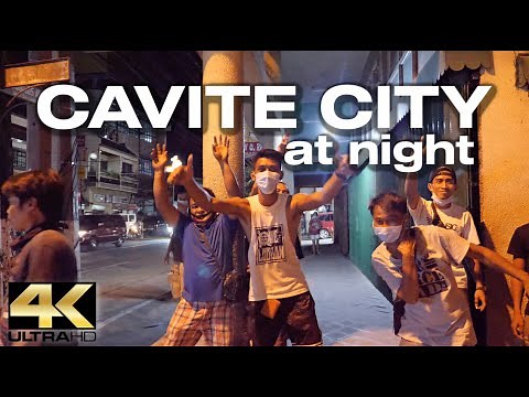 CAVITE CITY - Night Walk [4K]