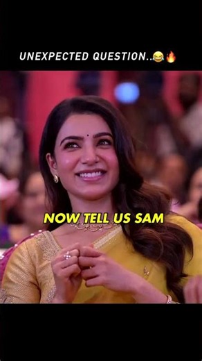 Samantha Ruth Prabhu to Suma:I'll kill you! 😂🔥