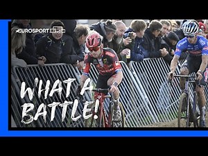 🔥 LAST-LAP ATTACK! | Cyclo-Cross Superprestige Ruddervoorde 2023 | Men's Highlights | Eurosport