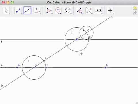 GeoGebra - 6 - Parallel