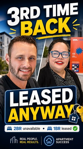 Property Upgrades Drive Demand: Prospective Resident Chooses One-Bedroom