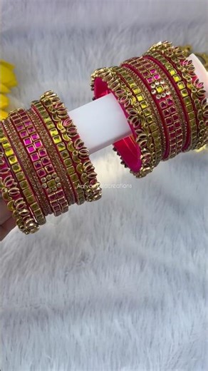 #bridalbangles #banglecustomisation #threadbangles #customjewelry #bangles #threadcraft #designer