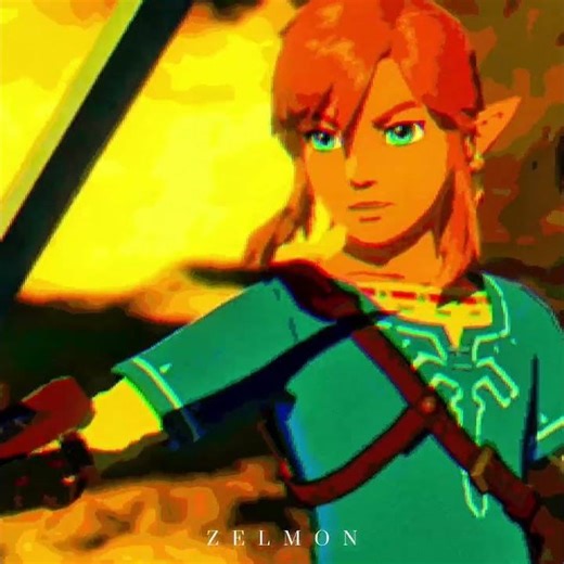 8bit Link to BOTW Link / Edit⚔️ | The Legend of Zelda Edit🔥