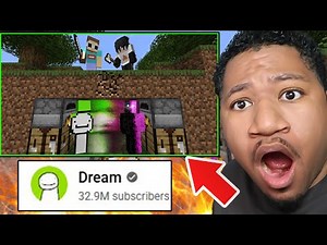 FIRST TIME REACTING TO DREAM! Minecraft Speedrunner Swap VS 2 Hunters (REACTION!!!)