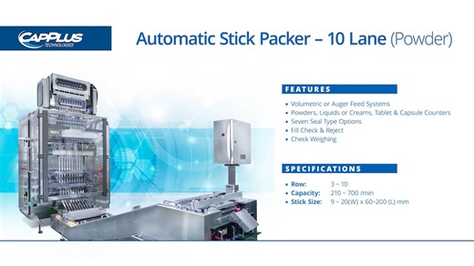CPT_Automatic Stick Packer - 10 Lane_Powder