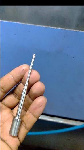 📐 Needle Pin Manufacturing on CNC | Turning #cnc #machine #cncvmc