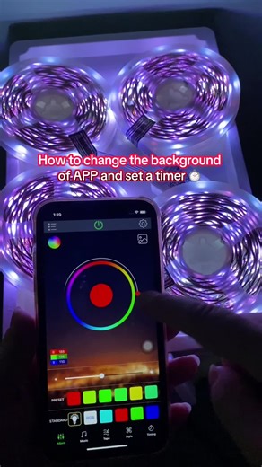 Here is the LED lights for good quality and cheap price! #led #smartlights #lights #transformation #ledlights #vibes #app #valentinesdaygift