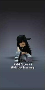 It counts how many stuff i have bought. 6k+ Robux #roblox #robux #youtubeshorts