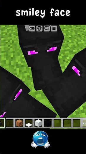 Minecraft Smiley Face Build #minecraft #gaming #tsgamer
