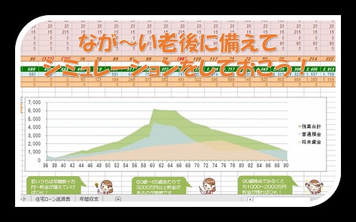 【無料ダウンロード】老後資金が不足しないようにまずはエクセルでライフプランシミュレーション！ | 【登録不要・無料ダウンロード】自分でつくれるエクセル・ライフプラン表