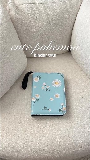 cute (beginner) pokemon binder tour! ✨ #pokemoncards #pokemon #collection #tour #cutepokemon #fyp