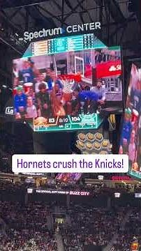 Hornets beat the Knicks
