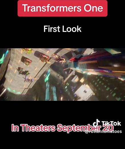 Exclusive First Look at Transformers One New Clip in Theaters September 20