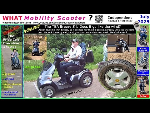 What Mobility Scooter? We give the TGA Breeze S4 a serious road test and review