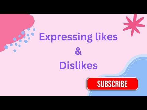 Learn How to Talk About Likes&Dislikes in English?| english speaking practice|English for Beginner