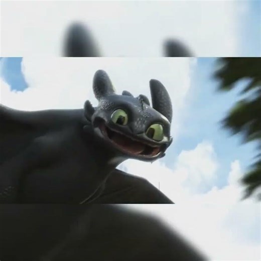 The 2 Sides Of This Night Fury | Sem Tempo (Ultra Slowed) | #HTTYD #Toothless #Edit