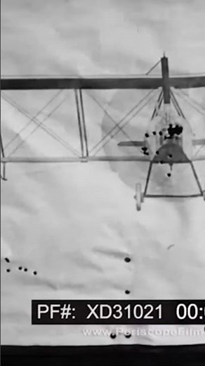 WWI aviation gunner training at firing range !