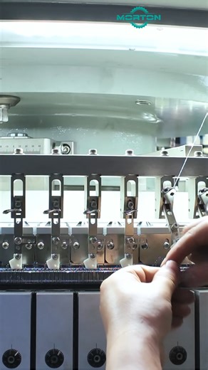 Every move counts. Precision starts here.⚙️ #knittingmachine #machine #circularknittingmachine #textilemachinery #manufacturing #knittedfabric #textiles #behindthescenes #satisfyingvideo #factorytour #industrialequipment #manufacturing #innovations #newtechnology #industry | Mortonknitmachine
