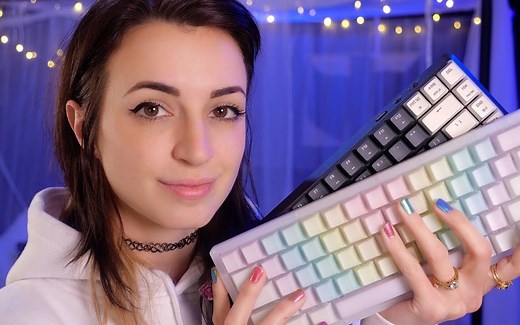 【Gibi助眠/中文字幕】机械键盘打字触发音