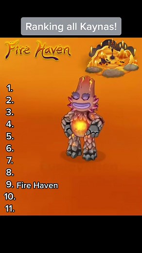 Ranking all Kaynas in My Singing Monsters Game