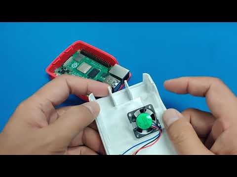 How to install and remove the Raspberry Pi Official Fan from case.
