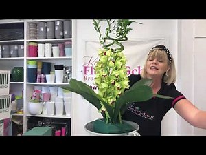 How to make a large exotic flower arrangement