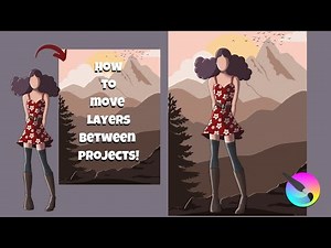 KRITA 5.1.5: How to move layers between projects like a pro!😁