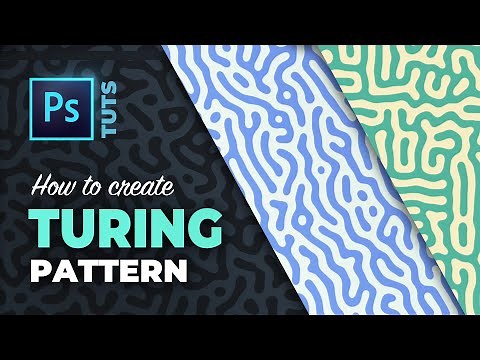 How to create seamless Turing Pattern (Reaction Diffusion) in Photoshop