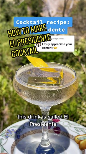 Refreshing El Presidente Cocktail Recipe for Presidents Day Celebration