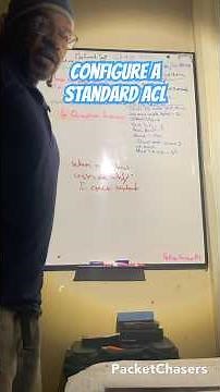 CCNA: Configure a Standard Access List