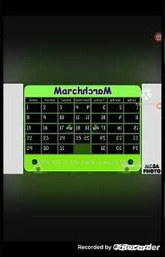 Starfall calendar 19 march 2026 confusion reverse