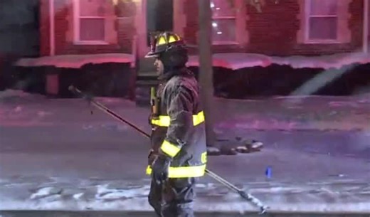 How firefighters prepare to fight fires in the extreme cold