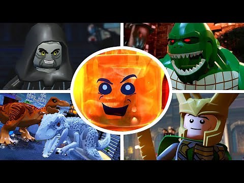 All First and Final Bosses in LEGO Videogames