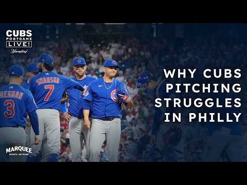 Instant reaction to Cubs' 13-7 loss against Phillies | Cubs Live! | Marquee Sports Network