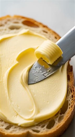 Perfectly Smooth Butter Being Spread | Satisfying Butter ASMR