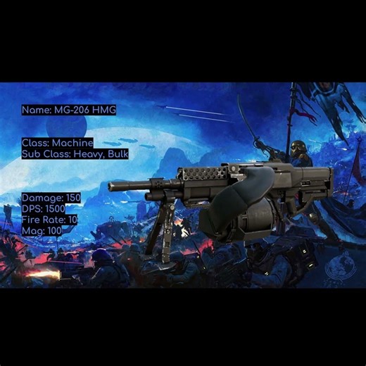 HELLDIVERS II: MG-206 Heavy Machine Gun #helldivers2