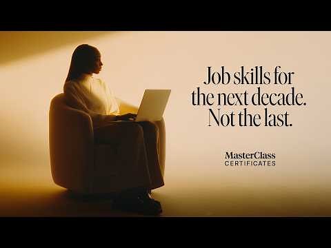 Introducing: MasterClass Certificates