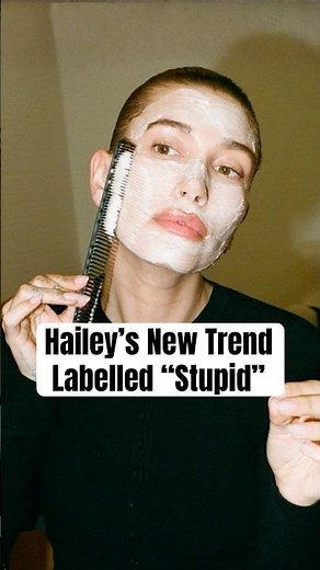 Hailey’s New Trend Labelled "Stupid" #shorts #haileybieber #rhode