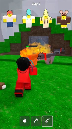 Saving ALL Kids With Pyro Class in 99 Nights in the Florest - Roblox