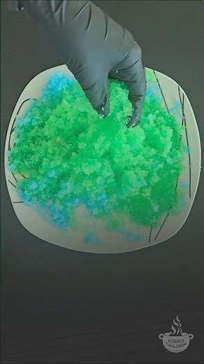 Superabsorbent polymer: how sodium polyacrylate works #chemistry #diapers #experiment #science