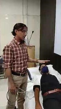 Demonstration of "Succussion Splash” (after 3 hours) in Abdomen Examination, Dept. of Medicine, JNMC